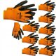 Onyx-Handschuhe, Größe 10