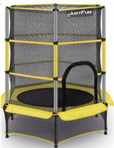 JUST FUN 140 GELB – TRAMPOLIN FÜR HAUS UND GARTEN
