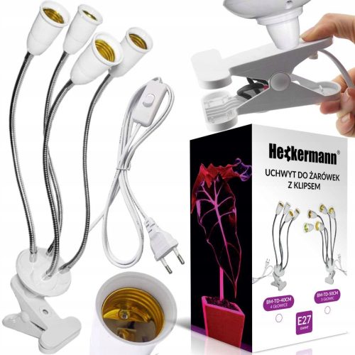 Lampe für den Pflanzenanbau - Heckermann GROW-Glühbirne für den Pflanzenanbau 70 W + NICHT WERFEN-AUFKLEBER