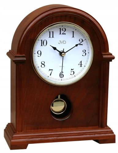 Uhr für zu Hause JVD Kaminuhr, Brauntöne, 24 cm