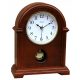 Uhr für zu Hause JVD Kaminuhr, Brauntöne, 24 cm