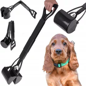    Hundekot-Sammler, großer Kot-Sammler, Pfote zum Sammeln von Tierkot