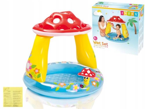 Intex rechteckiger aufblasbarer Pool 166 x 100 cm