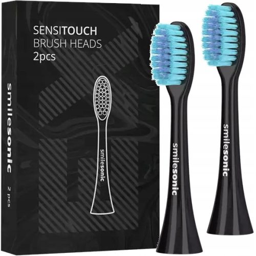  Smilesonic SensiTouch Spitzen, schwarz, 2 Stk.
