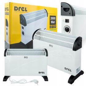  Condor 2000 W weißer Konvektorheizer