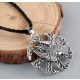  Anhänger Rune Kolovrat Swarzyca Kołowrot Wikingeradler Silberamulett