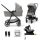  NEUER 4in1 Multifunktionskinderwagen mit MINK PRO Kinderkraft Sitz