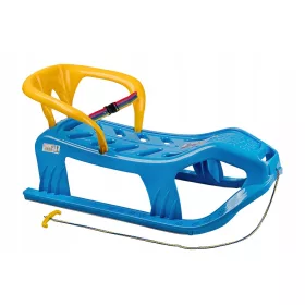    Schlitten aus Kunststoff und Edelstahl, traditioneller Marmat-Schneestern