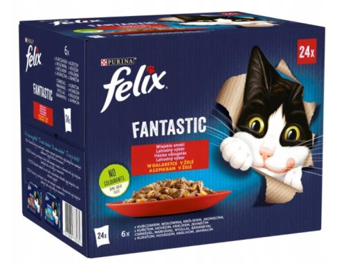  Nassfutter für Katzen, Geschmacksmischung, 2 kg