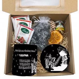    Geschenkkorb-Set BARBÓRKA BOX für GÓNIKA Geschenk Kopalnioki Górnik