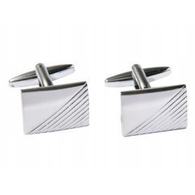  SILBERNE MANSCHETTENKNÖPFE IN EINER KLASSISCHEN BOX