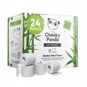  Cheeky Panda geruchloses Toilettenpapier 24 Stk.