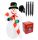  Weihnachtsbaumlampen verschieden |. AUFBLASBARER SCHNEEMANN MIT LOLLIME 180 cm BELEUCHTETER Schneemann für 10 Lichter