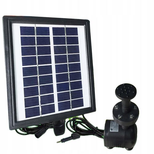  Akku Solar Teichpumpe Brunnen 2 .8
