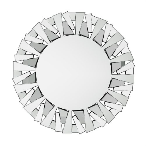  Runder Wandspiegel für Badezimmer, Wohnzimmer, Loft, 80 cm