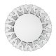  Runder Wandspiegel für Badezimmer, Wohnzimmer, Loft, 80 cm