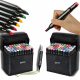  ALKOHOLMARKER-SET 2 x 60 STÜCK 120 STÜCK DOPPELSEITIGE TOUCH + TASCHENMARKER