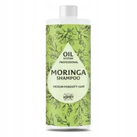    Professionelles Oil System Haarshampoo mit mittlerer Porosität für Haare mit mittlerer Porosität, Moringa, 1000 ml