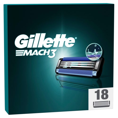  Gillette Mach3 Rasierklingen 18 Patronen