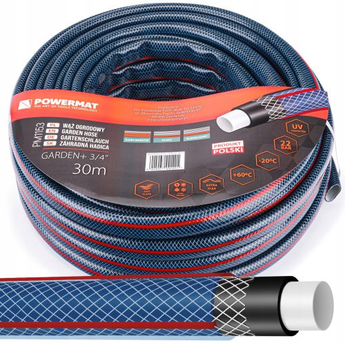 Bewässerungsschlauch - Gartenwasserschlauch 3/4'' 30 m 4 Lagen 22 Bar