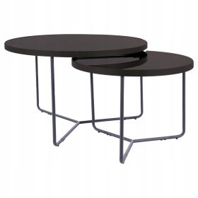  Signalbank, BÄNKE, rund, 80 x 80 x 50 cm, schwarz