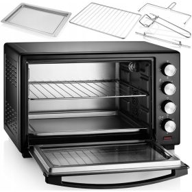  Kerch Corda Minibackofen 48 l schwarz