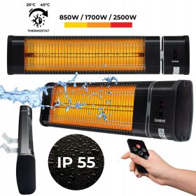 Infrarot-Ferngesteuerte Wandheizung LUXEVA LXV 2500-HRS