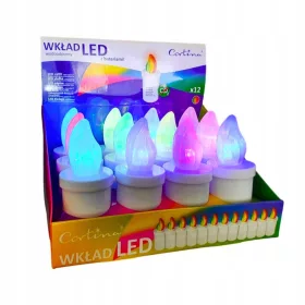  Cortina LED-Einsätze 11 cm, 12 Stück