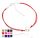  Silbernes Schnurarmband, Kleeblatt, Zirkone, Armband mit Kleeblatt