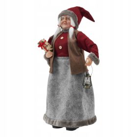  FRAU CLAUS 81 CM WEIHNACHTSMENUETT-FIGUR