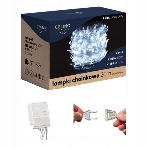  Celino Weihnachtsbaumbeleuchtung innen 20 m 101 - 200 Lichter