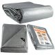 Dicke, wasserdichte und frostbeständige Planen Plandeka Wimar 4x8 m Silber 160 g/m2