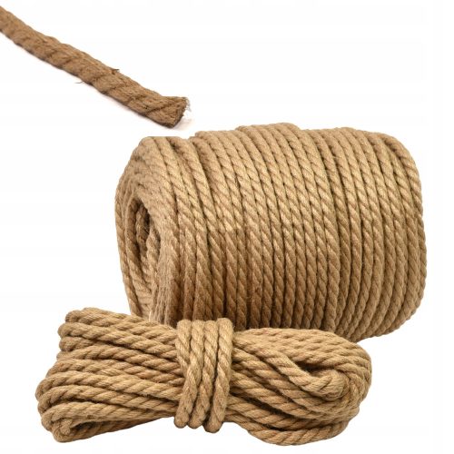 KoloroweMotki Juteseil 20 x 5 m