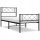  VidaXL Metallbett 372286 80x200 schwarz