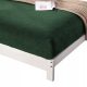 Frotteelaken mit Gummiband  Cotton World Spannbettlaken 160 x 200 cm grau