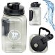 Flasche Flasche mit Mund HERKULES Kanister 2,4L Schwarz