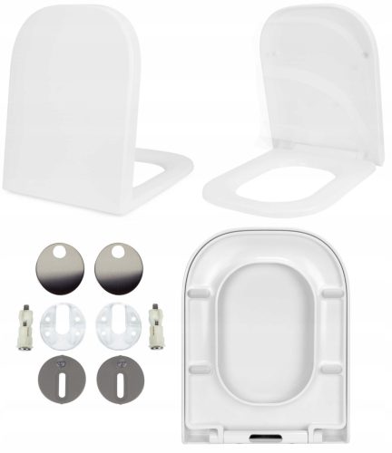  MKW Gap Toilettensitz, weißer Duroplast