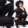  ITALIENISCHE blickdichte Damenstrumpfhose 100 den VELUR schwarz SLIMMING FENOME