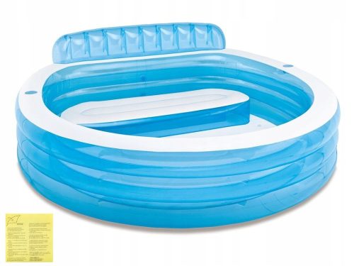 Intex runder aufblasbarer Pool 224 x 216 cm