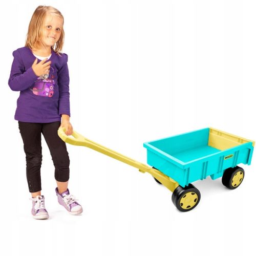 Wader 10960 Trolley - Anhänger türkis und gelb
