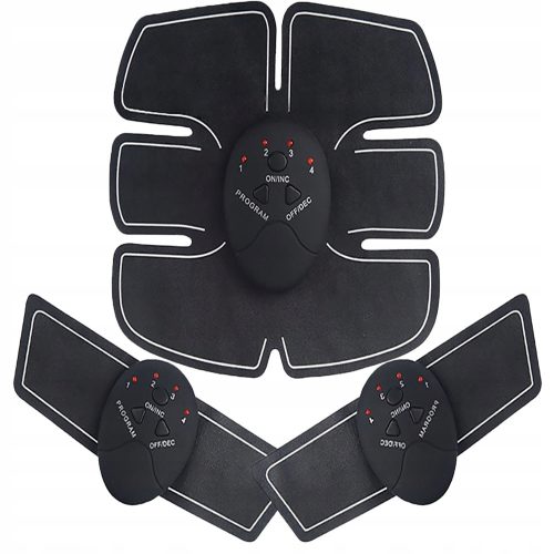  3x Elektrostimulator Bauch Rücken Arme Oberschenkel Beine Hals Gesäß TENS EMS