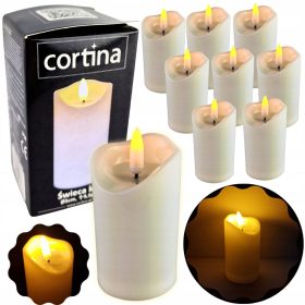  VELLO LED-Kerzeneinsatz 9,5 cm