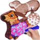  Kreatives SET für ein Mädchen, ein Hundemaskottchen, ein Kissen, eine DIY-Stickerei