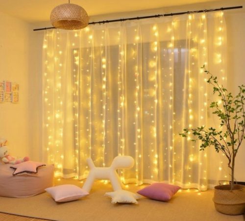  LED-LICHTVORHANDLAMPEN 200 3X2M Warmweiß