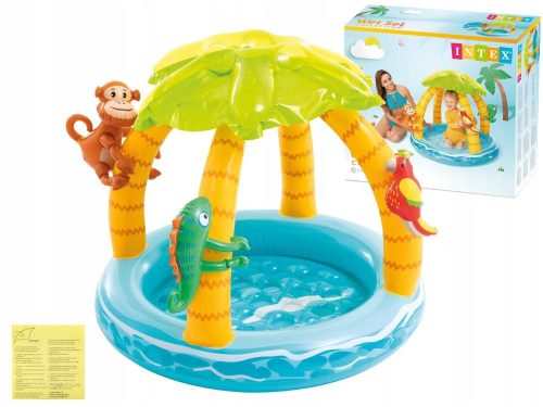Intex runder aufblasbarer Pool 102 x 102 cm