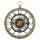 Uhr für zu Hause Atmosphera-Wanduhr, Brauntöne, 27 cm
