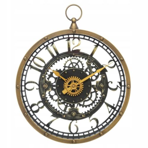 Uhr für zu Hause Atmosphera-Wanduhr, Brauntöne, 27 cm