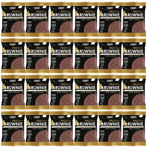 Schokoladen-Brownie Proteinriegel, glutenfrei und ohne Zuckerzusatz, 50g von Frank&Oli