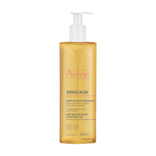 AVENE XERACALM A.D Uzupełniający lipidy olejek oczyszczający 400ml