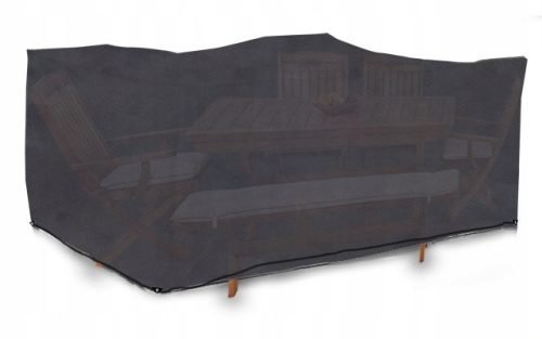Abdeckung für Gartenmöbel - Gartenabdeckung für ein Set von 350 x 250 x 75 cm, grau